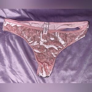 Victoria's Secret Blush Velvet Panty